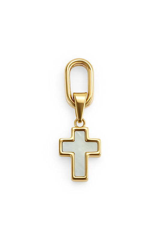GENESIS GOLD CROSS BIKINI CHARM